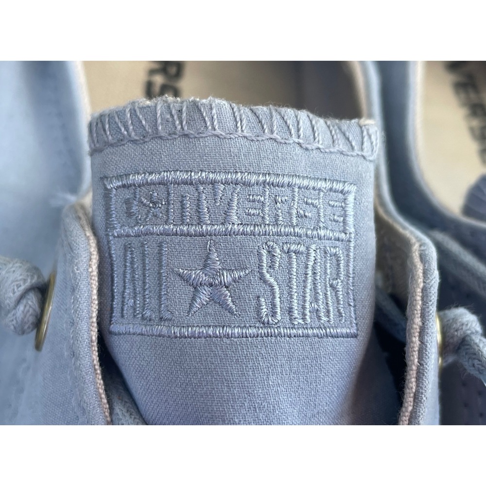 Converse Shoreline Slip On Sneakers Womens 10 Blue Excellent Low Top Canvas - Picture 8 of 10